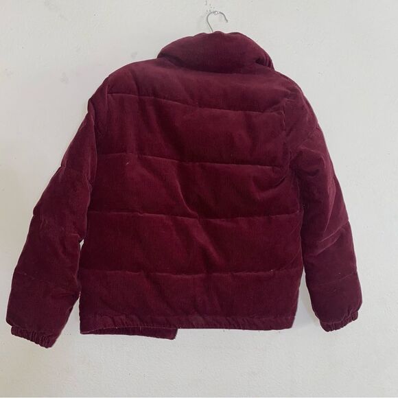 Levi’s Maroon corduroy puffer jacket/coat - Picture 12 of 15